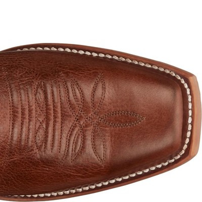 JUSTIN BOOTS JUSTIN WOMEN'S CJ4010 VICKERY 12" BROWN SQUARE TOE SLIP-RESISTANT WESTERN BOOTS