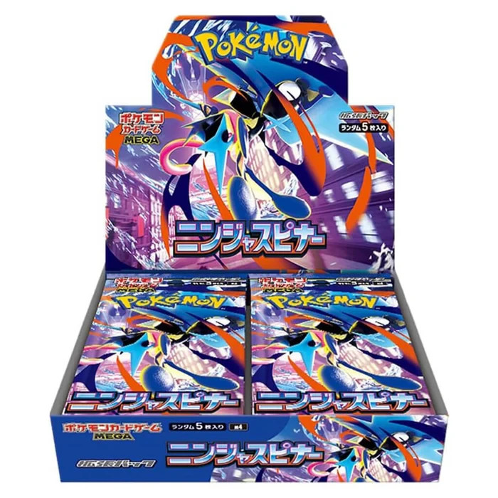 Pokemon MEGA Ninja Spinner Booster Box M4 Japanese w/Shrink new | eBay
