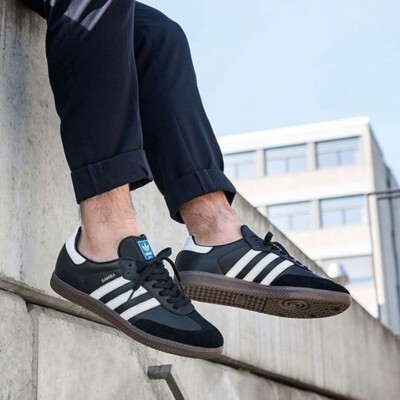 ADIDAS ORIGINALS WOMEN'S SAMBA OG CASUAL SHOES IG9031 100 Core Black Cloud White
