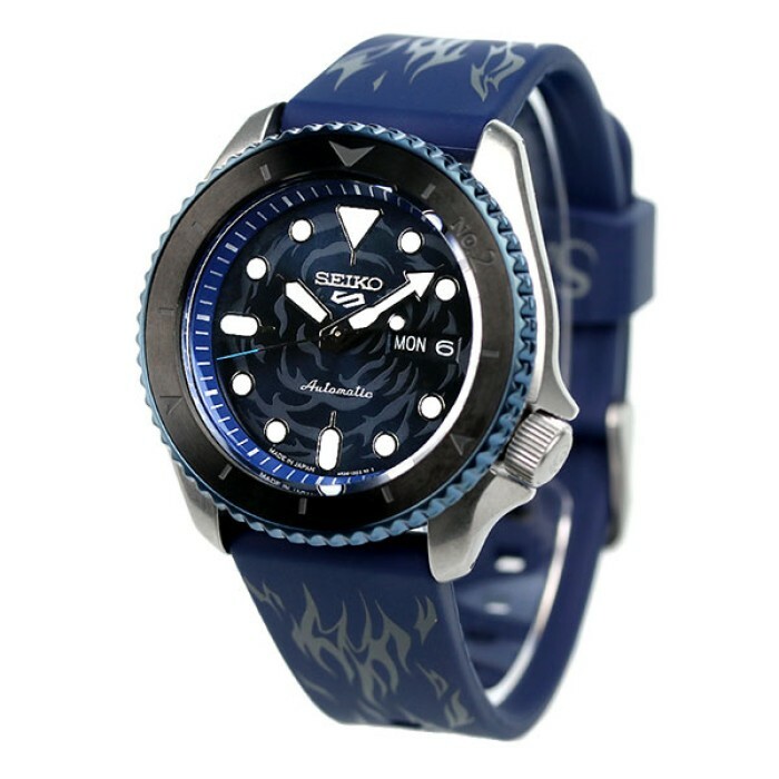 Pre-owned Seiko 5 Sports One Piece Sabo Limited Edition Srph71-new