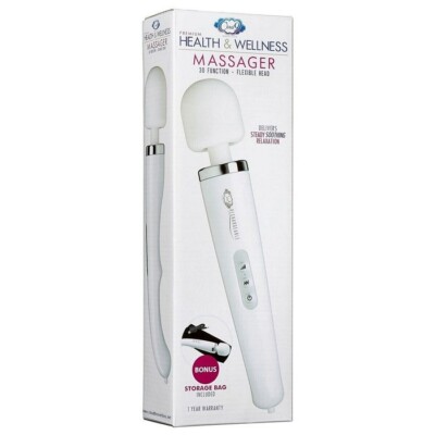 Premium Health & Wellness Women Personal Massager Wand 30 Modes UP to 6,000 RPM