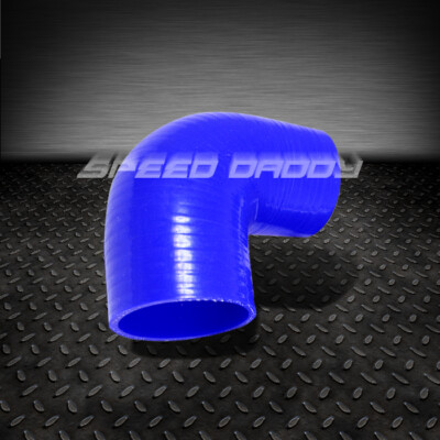 2.25-3 3- ПРОЛОЖИТЕ 90-ГРАДУСНЫЙ КОЛЕНО ТУРБО / ВПУСКНОЙ ТРУБОПРОВОД СИЛИКОНОВОГО ШЛАНГА РЕДУКТОРА СИНЕГО ЦВЕТА