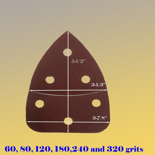 Mouse-Detail-Sanding-Sandpaper-Velcro-Hook-Loop-60-240-Grit-For-Black-Decker