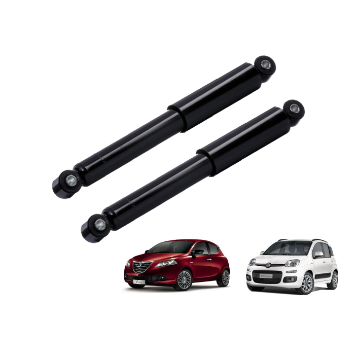KIT 2 AMMORTIZZATORI POSTERIORI FIAT PANDA 312 0.9 1.2 1.3 MULTIJET BENZINA
