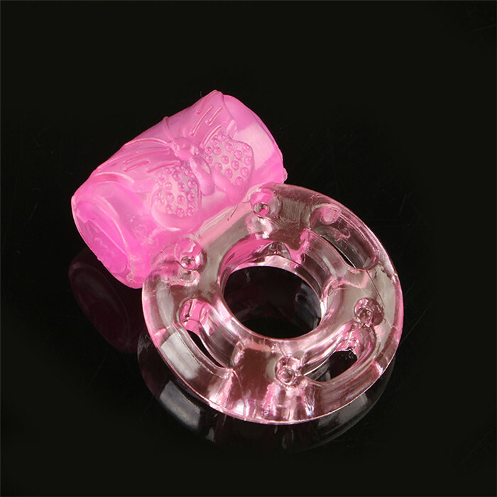 Mens Vibrating Cock Ring Vibrator With Batteries Impotence Delay Aid Stimulator - Picture 4 of 6