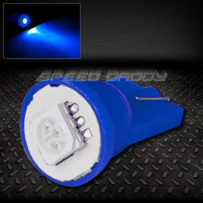 1SMD 1 5050 SMD LED T10 W5W 194 168 СИНИЙ АВТОМОБИЛЬНЫЙ ВНУТРЕННИЙ КУПОЛ КЛИНОВИДНАЯ ЛАМПОЧКА 12V