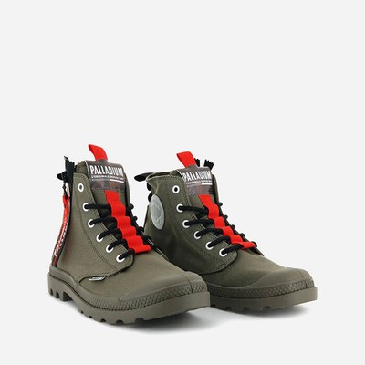 PALLADIUM HERREN SCHUHE TURNSCHUHE PALLADIUM PAMPA TICKET TO EARTH VEGAN 77357-308-M