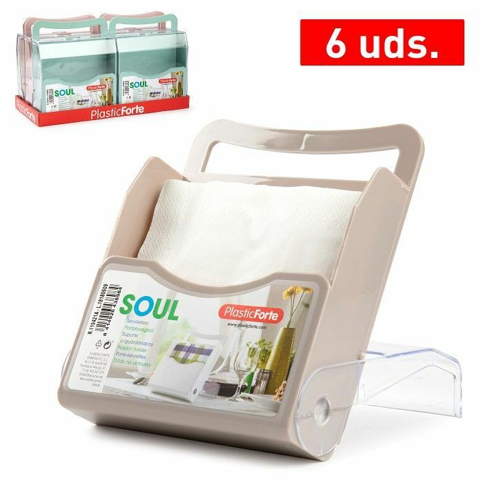 Set 6 Pezzi Porta Tovaglioli In Plastica Colorata Portatovaglioli hmj