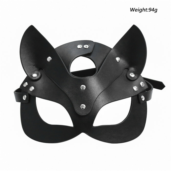 Sexy Lingerie Bunny Hot Leather Animal Mask Exotic Headgear Slave UK HALLOWEEN - Picture 4 of 7