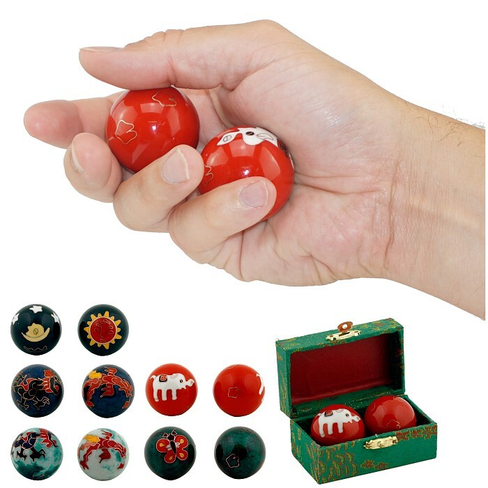 QiGong Kugeln Yin Yang Meditation Massagen Klangkugeln 