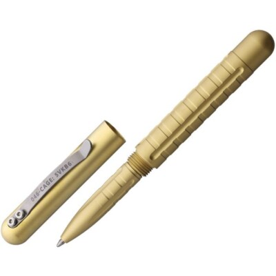 Maratac Embassy Pen Brass One Piece Construction Comes In Plastic Tube