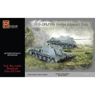Pegasus Hobbies 7670 ISU 122/152 Soviet Assault Gun 1/72 scale plastic kit