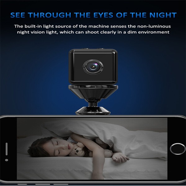 HD Hidden IP Night Vision Camcorder Home Security Cam 1080P Mini WiFi Spy Camera - Image 13