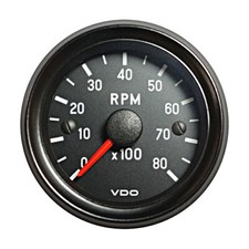 VDO Rev-Counter Tachometer Gauge 8000 RPM 52mm 2" 12V 333-035-018G | eBay
