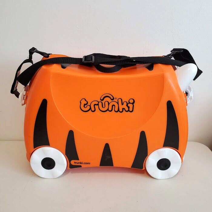 Melissa & Doug Trunki Tipu Tiger Kid's Ride-On Suitcase Whee