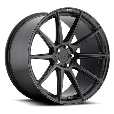 Niche Essen M147 21X9.0 5X130 Et45 Matte Black Rims (Set of 4)