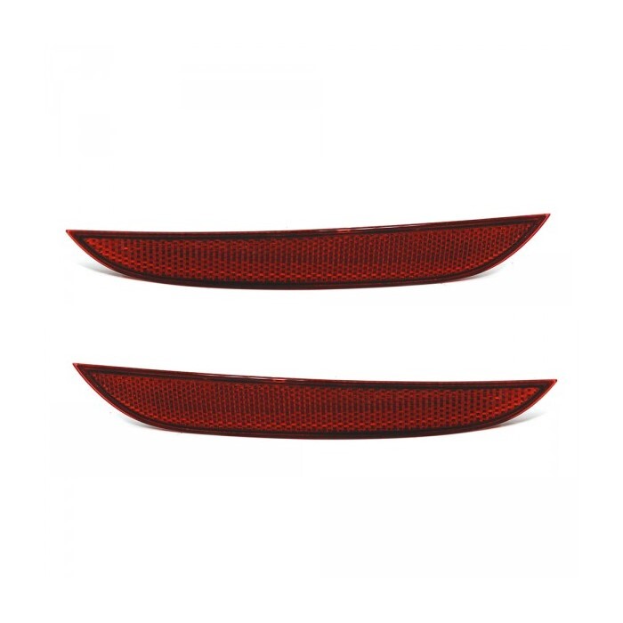 SET RIFLETTORI PARAURTI POSTERIORE ORIGINALI VOLKSWAGEN EOS 11-16 SINISTRO N/...