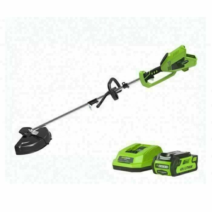 Greenworks digipro cordless 40v grass trimmer with 4AH battery