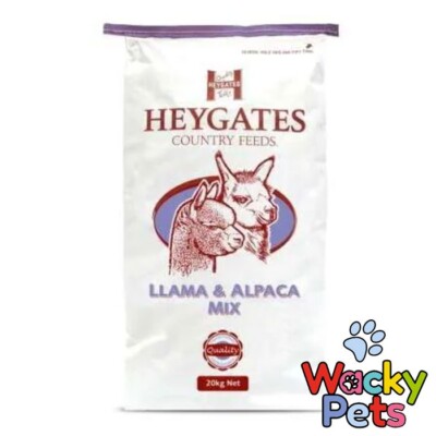 LLAMA FOOD Heygates Llama & Alpaca Premium Molassed Mix/Food/Feed 20kg