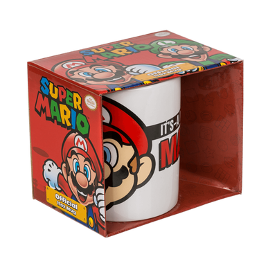Becher Super Mario III für ca. 325 ml aus Keramik Kaffee Tee Tasse Geschenk NEU