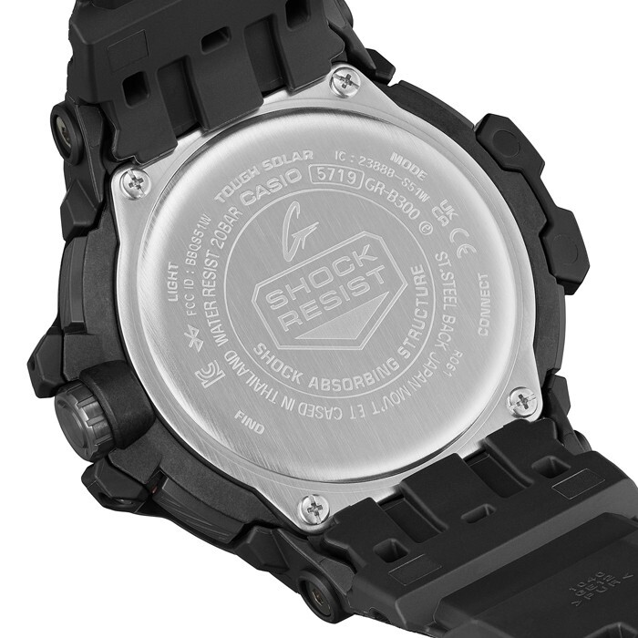Pre-owned Casio G-shock Gr-b300-1a4 Solar Watch Pilot Bluetooth Watch【shipped From Taiwan】