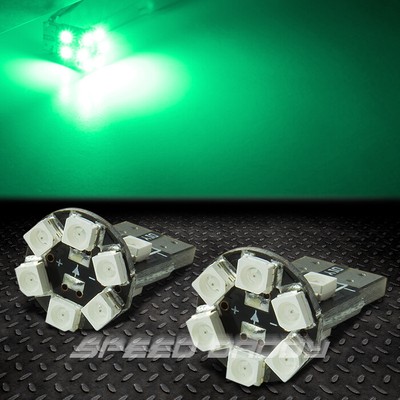 ПАРА КРУГЛЫХ СВЕТОДИОДНЫХ ЛАМПОЧЕК С ЗЕЛЕНЫМ ВНУТРЕННИМ КУПОЛОМ/КАРТОЙ 10 SMD 10SMD T13 W5W 194 168 КРУГЛЫХ СВЕТОДИОДНЫХ ЛАМПОЧЕК С ЗЕЛЕНЫМ ВНУТРЕННИМ КУПОЛОМ/КАРТОЙ