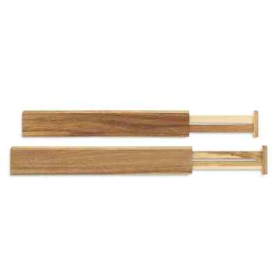 Neat Method Shallow and Short Adjustable Wood Drawer Dividers Set of 2 NIB!!!