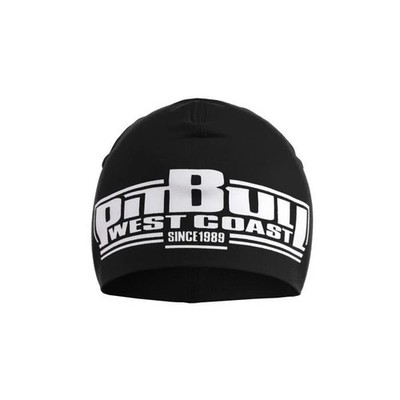 Herren Wintermütze Hut Kappe Baumwolle Pit Bull West Coast Classic Schwarz