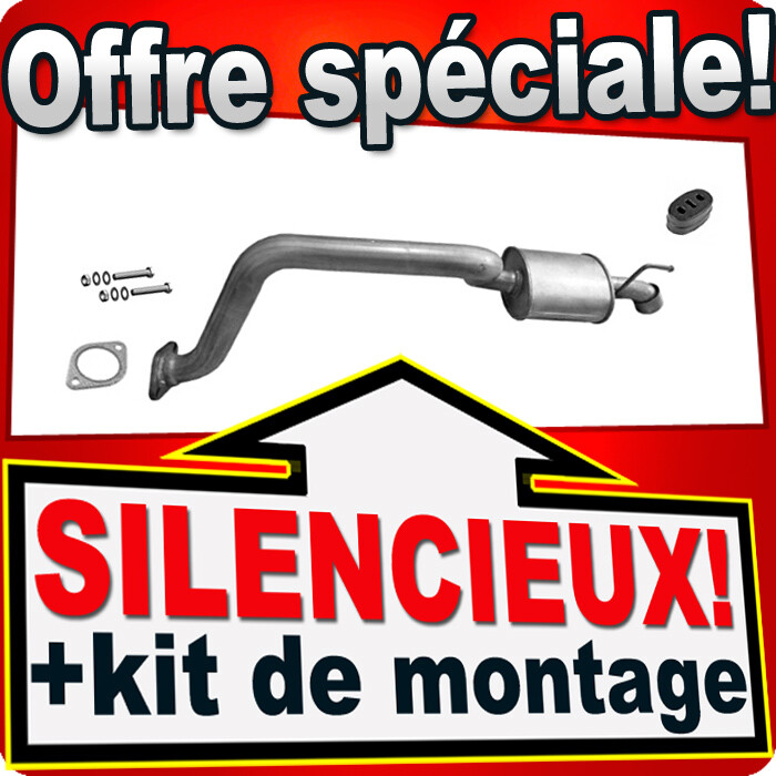 Silencieux Arriere Pour Ssangyong Rexton 2.7d 4x4 DéS 05.2006 Silencieux