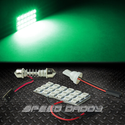 T10 18 SMD 18SMD 5050 АВТОМОБИЛЬ/ГРУЗОВИК ЗЕЛЕНЫЙ СВЕТОДИОДНЫЙ ВНУТРЕННИЙ КУПОЛ/КАРТА 12 В ЛАМПОЧКА/ПАНЕЛЬ