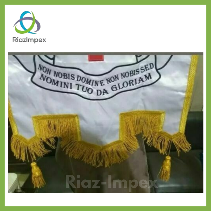 MEDIEVAL CRUSADER KNIGHTS TEMPLAR MASONIC HOLY LAND WAR BATTLE LODGE BANNER FLAG