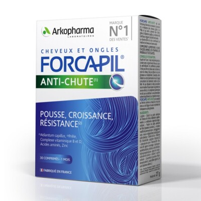 Forcapil anti hair loss, 30 tablets, Arkopharma