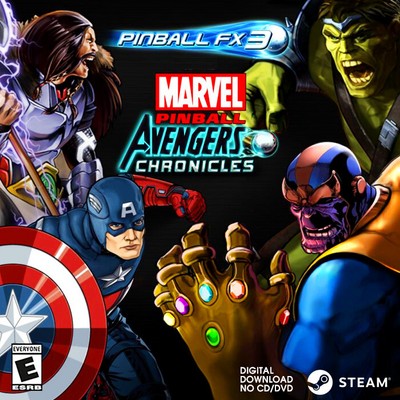 Pinball FX3 Marvel Pinball Avengers Chronicles Steam Key PC GLOBAL (No DVD)