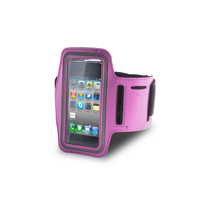 PORTACELLULARE AL BRACCIO ARMBAND SPORT CASE SAMSUNG GT i9300 GALAXY S3 VIOLA