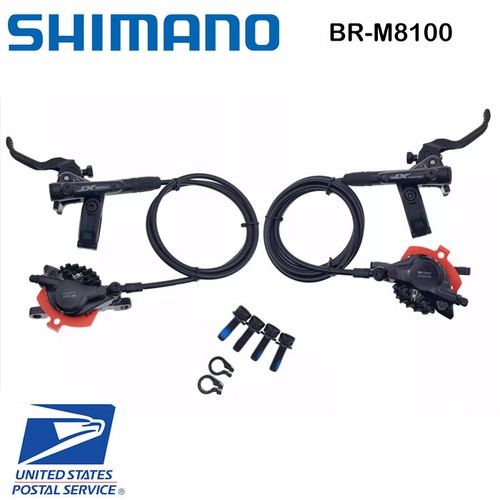 Shimano XT BL BR-M8100 Hydraulic Disc Brake Set Levers Pair Front Rear J03A