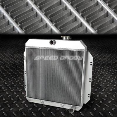 ДЛЯ 60-62 GMC 1000/1500/2500/3000 ГРУЗОВИК l6/V8 3-РЯДНЫЙ АЛЮМИНИЕВЫЙ ГОНОЧНЫЙ РАДИАТОР