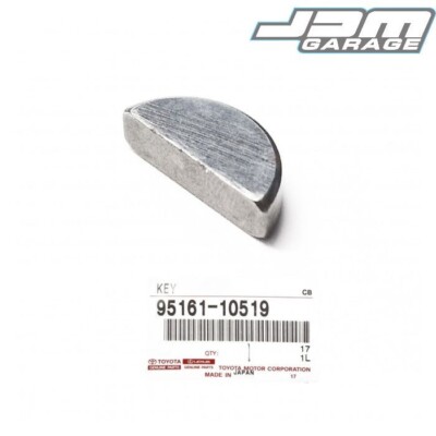Genuine Toyota Woodruff Key For 3ETE Engine 9516110519
