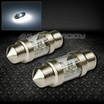 ПАРА 31-МИЛЛИМЕТРОВЫХ БЕЛЫХ ЛАМП НАКАЛИВАНИЯ С ВНУТРЕННИМ КУПОЛОМ ВЫСОКОЙ МОЩНОСТИ 12 В с ПАРОЙ КРУГЛЫХ ЛАМП НАКАЛИВАНИЯ ДИАМЕТРОМ 3 ММ