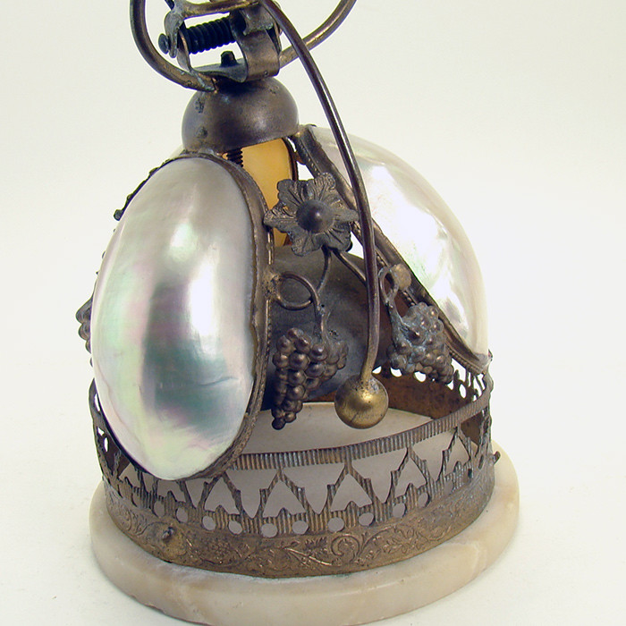 Victorian Mother of Pearl Lobby Bell - 1890