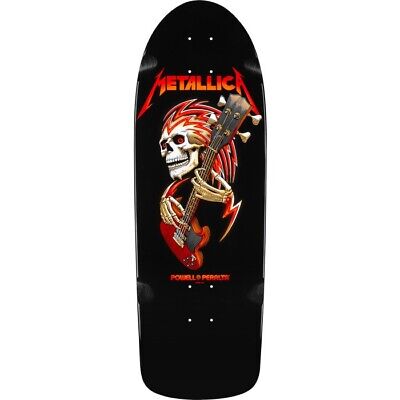 Powell Peralta Metallica Skateboard Deck RARE LE Full Size Powell Peralta Metallica Skateboard Deck RARE LE Full Size
