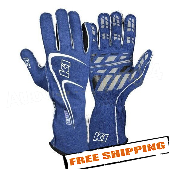 Various – Champion Trax 1 K1 RaceGear 23-TR1-B-L Large Blue/White Nomex Track 1