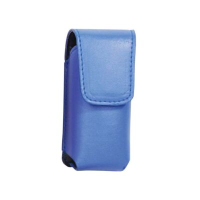 Leatherette Holster for Li'L Guy Stun Guns - Magnetic Clasp, Belt Clip - Blue