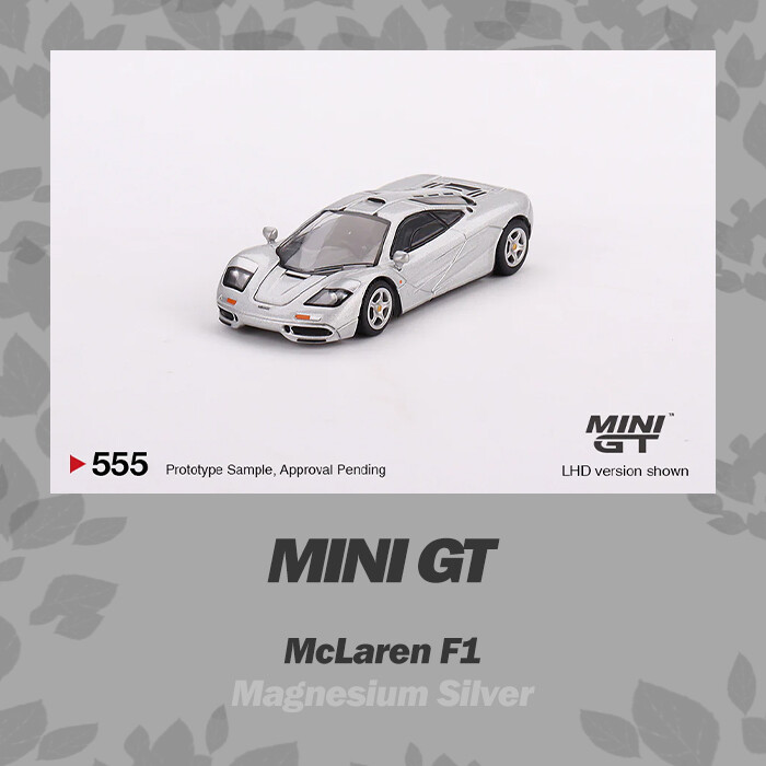 MINI GT 1:64 F1 Magnesium Silver Diecast Model Car | eBay