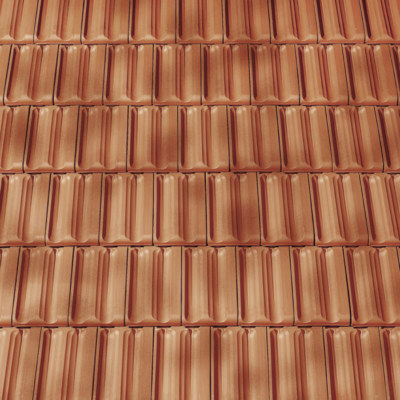 Dachpfannen Creaton RUSTICO Dachziegel Tondachziegel Dach Ziegel Ton Muster