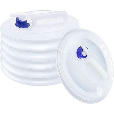 Tanica Campeggio Pieghevole Acqua Liquidi Richiudibile Con Rubinetto idea 10/15L