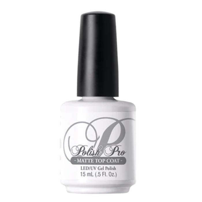 NSI Polish Pro Matte Top Coat – 15 Ml, Langanhaltender Gel-Lack, 1er Pack