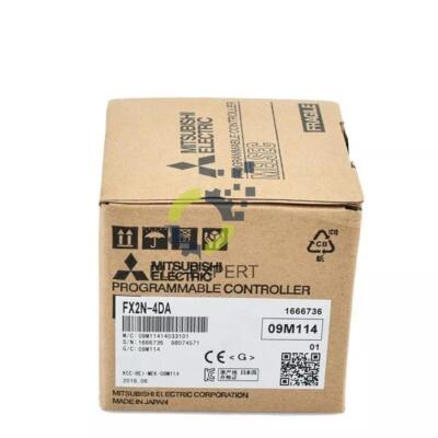 New In Box Mitsubishi FX2N-4DA Programmable Controller