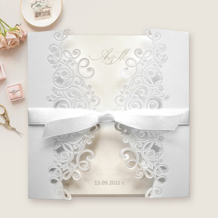 Einladungskarten Hochzeit FE25E mit Umschlag! Hochzeitseinladungskarte