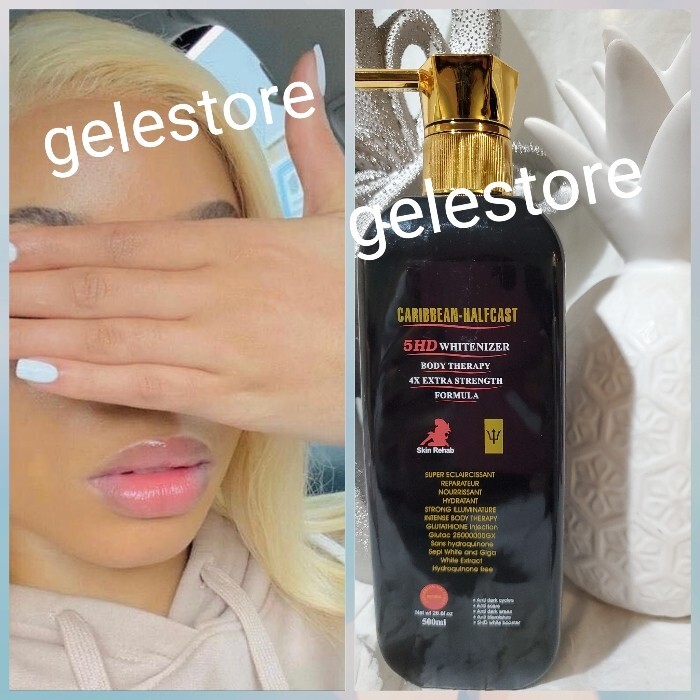 Caribbean H-C 5HD whitenizer body milk 500mlx 1 super  ecclaircissan👌 effective
