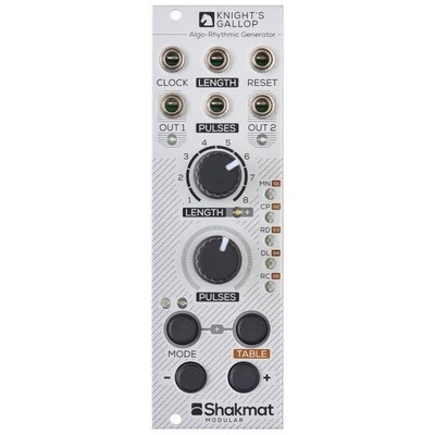 Shakmat Modular Knight's Gallop Complex Sequencer Eurorack Module